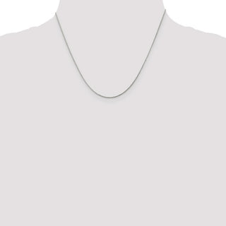 18" Sterling Silver .8mm Curb Chain