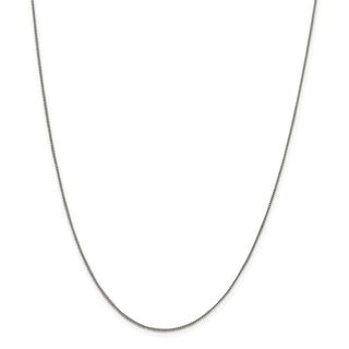 14" Sterling Silver 1mm Curb Chain Necklace