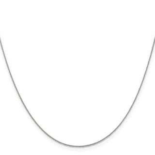 30" Sterling Silver .5mm Curb Chain