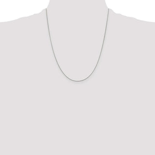 22" Sterling Silver .5mm Curb Chain