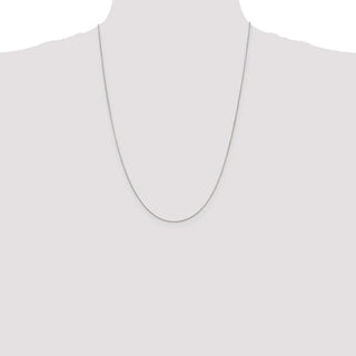 24" Sterling Silver .5mm Curb Chain