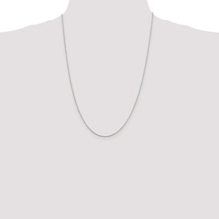 24" Sterling Silver 1.25mm Loose Rope Chain Necklace