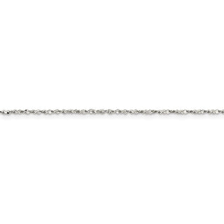 18" Sterling Silver 1.2mm Twisted Serpentine Chain Necklace