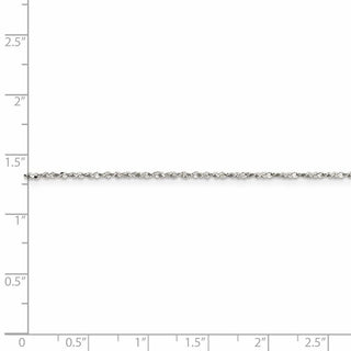 20" Sterling Silver 1.2mm Twisted Serpentine Chain Necklace