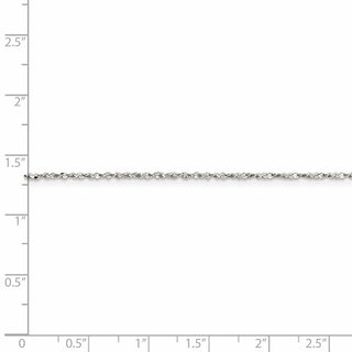 18" Sterling Silver 1.2mm Twisted Serpentine Chain Necklace