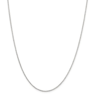 14" Sterling Silver 1.4mm Rolo Chain Necklace