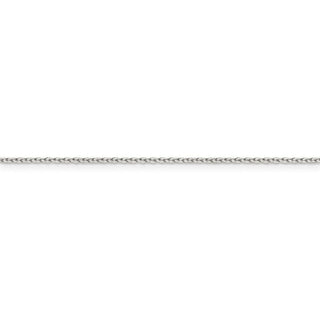 24" Sterling Silver 1mm Flat Link Cable Chain Necklace