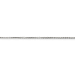 16" Sterling Silver 1.4mm Diamond-cut Forzantina Cable Chain Necklace