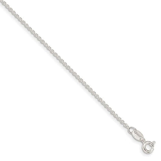 18" Sterling Silver 1.6mm Forzantina Cable Chain Necklace