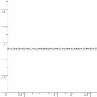 20" Sterling Silver 1.4mm Twisted Serpentine Chain Necklace