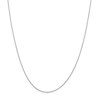 24" Sterling Silver .95mm Round Franco Chain Necklace