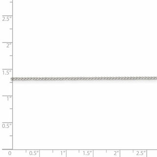 18" Sterling Silver 1mm Round Franco Chain Necklace