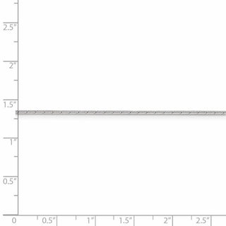 24" Sterling Silver 1.2mm Patterned Diamond-cut Snake Chain Necklace