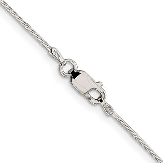 30" Sterling Silver .8mm Snake Chain