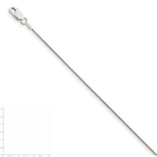 20" Sterling Silver .8mm Snake Chain