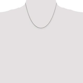 18" Sterling Silver 1mm Snake Chain Necklace w/2in ext.
