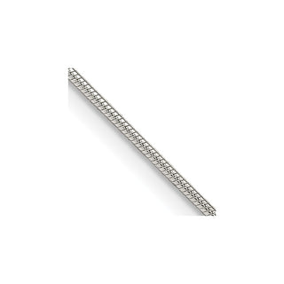 30" Sterling Silver 1mm Snake Chain Necklace