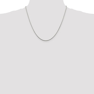 20" Sterling Silver 1.25mm Snake Chain Necklace
