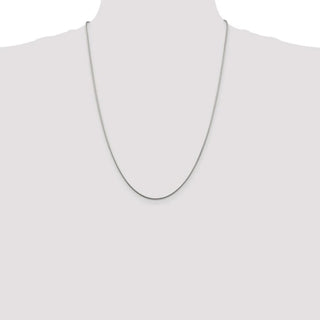 24" Sterling Silver 1.25mm Snake Chain Necklace
