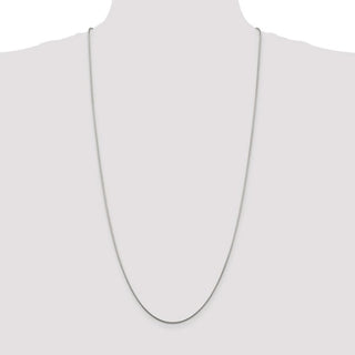 30" Sterling Silver 1.25mm Snake Chain Necklace