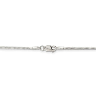 30" Sterling Silver 1.5mm Snake Chain Necklace