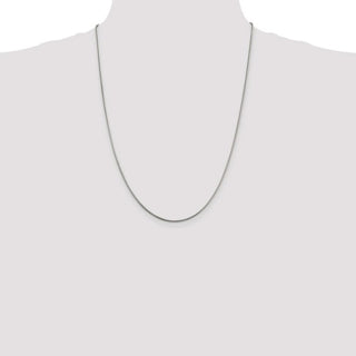 24" Sterling Silver 1.5mm Snake Chain Necklace