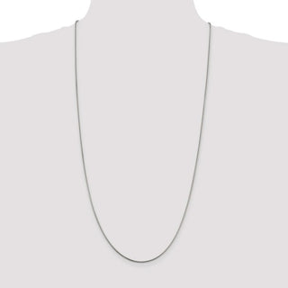 30" Sterling Silver 1.5mm Snake Chain Necklace