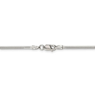 36" Sterling Silver 1.75mm Snake Chain Necklace