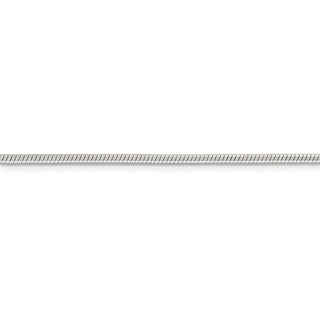 7" Sterling Silver 2mm Snake Chain Bracelet