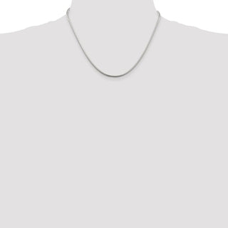 18" Sterling Silver 2mm Snake Chain Necklace