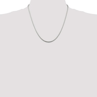 20" Sterling Silver 2mm Snake Chain Necklace