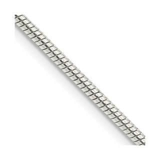 20" Sterling Silver 2mm Snake Chain Necklace