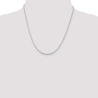 20" Sterling Silver 1.2mm Round Snake Chain Necklace