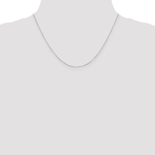 18" Sterling Silver .7mm Square Snake Chain