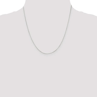 20" Sterling Silver .7mm Square Snake Chain