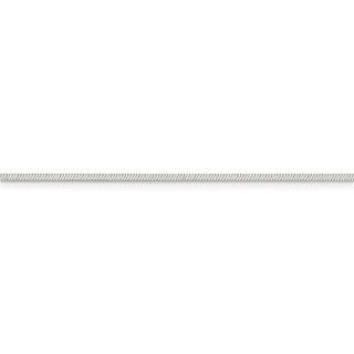 20" Sterling Silver 1.25mm Square Snake Chain Necklace