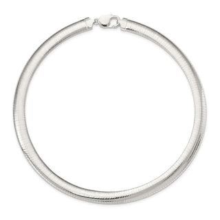 Sterling Silver 10mm Cubetto Necklace QU10-18