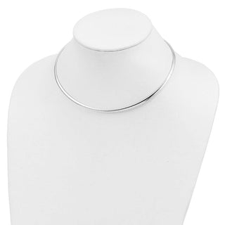 Sterling Silver 3mm Cubetto Necklace QU3-18