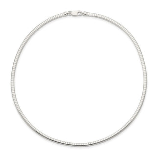 Sterling Silver 3mm Cubetto Necklace QU3-18