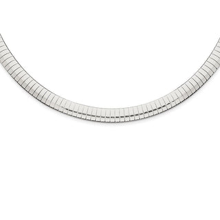 Sterling Silver 8mm Cubetto Necklace QU8-18