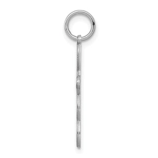 925 Sterling Silver Laser Designed Cross Pendant QXR134