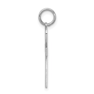925 Sterling Silver Laser Designed Cross Pendant QXR137