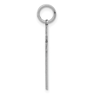 925 Sterling Silver Laser Designed Cross Pendant QXR156