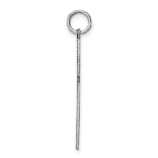 925 Sterling Silver Laser Designed Cross Pendant QXR186