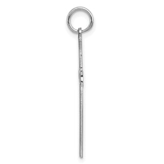 925 Sterling Silver Laser Designed Cross Pendant QXR204
