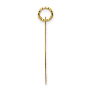 14k Yellow Gold Polished Cross Pendant REL76