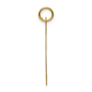 14k Yellow Gold Polished Cross Pendant REL76