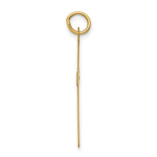 14k Yellow Gold Polished Cross Pendant REL77