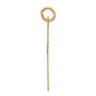 14k Yellow Gold Polished Cross Pendant REL77