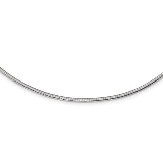 Sterling Silver Gold-pltd 2mm Reversible w/2in ext Cubetto Chain Necklace